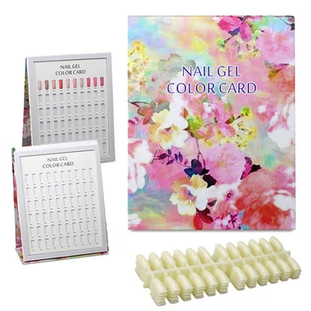 120 Colors False Nail Color Display Book Nail Art Gel Polish Color Card Magnetic Nail Color Chart Palette with 120pcs False Nail
120 Colors False Nail Color Display Book Nail Art Gel Polish Color Card Magnetic Nail Color Chart Palette with 120pcs False Nail