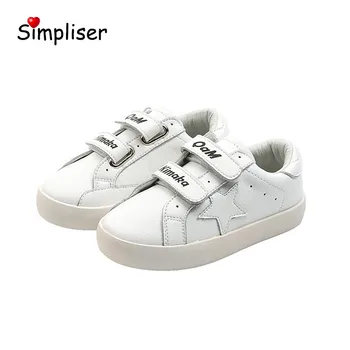 Children Shoes Genuine Leather Hook & Loop Sneakers Breathable Sport Shoes For Kids Girls Boys White Shoes Soft Sole 2020 Autumn
Children Shoes Genuine Leather Hook & Loop Sneakers Breathable Sport Shoes For Kids Girls Boys White Shoes Soft Sole 2020 Autumn