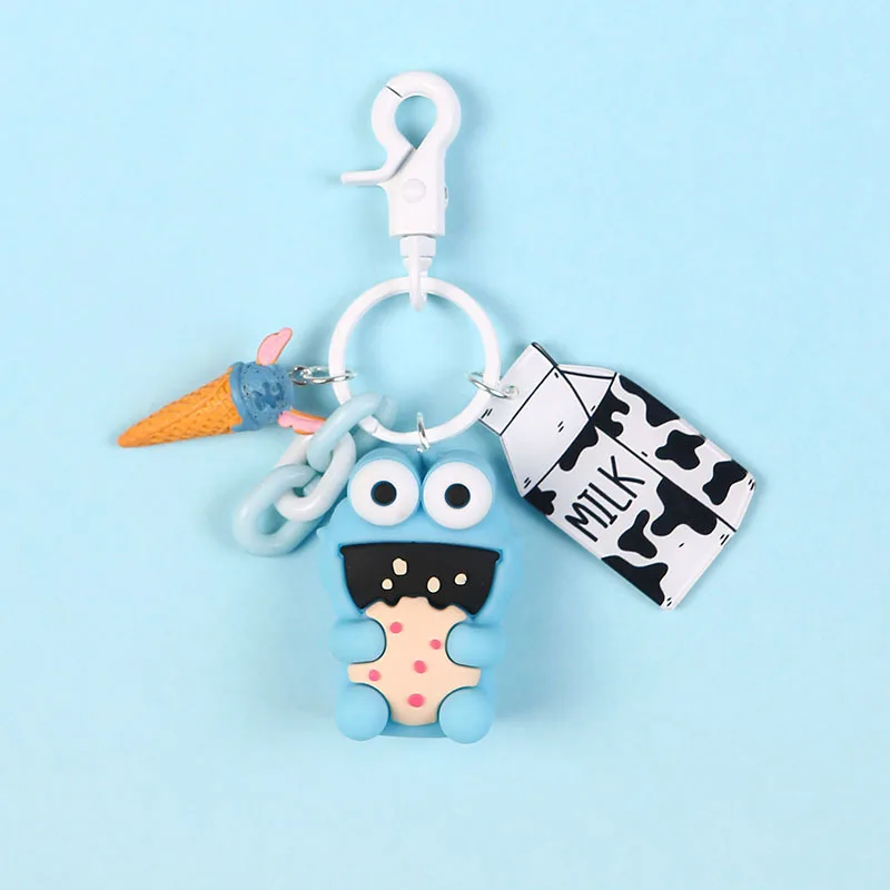 Sesame Street Keychain Women's South Korea Cute Personalized & Creative INS Car Key Chain Doll Pendant Bag Ornament
Sesame Street Keychain Women's South Korea Cute Personalized & Creative INS Car Key Chain Doll Pendant Bag Ornament