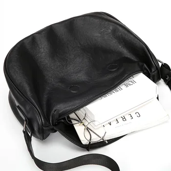 Xiao.p Men Fashion Business Dumpling Bag High Quality Pu Leather Single Shoulder Crossbody Bag Casual Retro Messenger Bag
Xiao.p Men Fashion Business Dumpling Bag High Quality Pu Leather Single Shoulder Crossbody Bag Casual Retro Messenger Bag