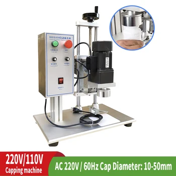 220V 65W Semi-automatic Desktop Automatic Capping Machine Packaging Machine Cap Diameter 10-50mm Nut Machine
220V 65W Semi-automatic Desktop Automatic Capping Machine Packaging Machine Cap Diameter 10-50mm Nut Machine