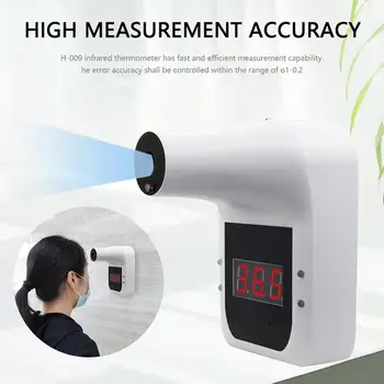 Hot Detachable Non-Contact T3 Infrared Thermometer Wall-Mounted Smart Sensor Automatic Temperature Detector Digital Display
Hot Detachable Non-Contact T3 Infrared Thermometer Wall-Mounted Smart Sensor Automatic Temperature Detector Digital Display