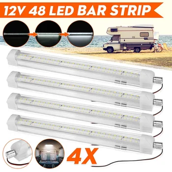 2/4pcs 48 LED 12V Adjustable Car Interior White Strip Light Bar Car Interior Lamp LED Bar for Van Lorry Truck Camper Boat RV SUV
2/4pcs 48 LED 12V Adjustable Car Interior White Strip Light Bar Car Interior Lamp LED Bar for Van Lorry Truck Camper Boat RV SUV