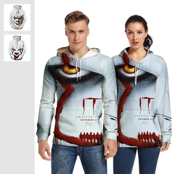 3d Digital Printed Hooded Sweatshirt Halloween Spoof Long-sleeved Couple Clothes
3d Digital Printed Hooded Sweatshirt Halloween Spoof Long-sleeved Couple Clothes