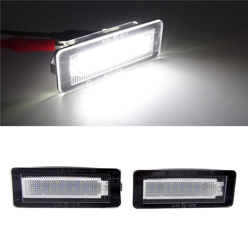 2Pcs LED License Plate Number Light Lamp Error Free For Benz W450 W453 Smart Fortwo Coupe Convertible 450 451 Car Light 18SMD
2Pcs LED License Plate Number Light Lamp Error Free For Benz W450 W453 Smart Fortwo Coupe Convertible 450 451 Car Light 18SMD