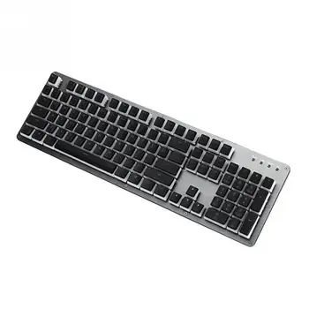 104 Key PBT Decorative Keycap Office Two-tone Translucent Home Mechanical Keyboard Backlight Proof Computer Double-Skin Milk
104 Key PBT Decorative Keycap Office Two-tone Translucent Home Mechanical Keyboard Backlight Proof Computer Double-Skin Milk