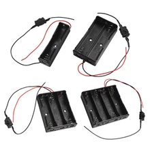 600pcs/lot 1x 2x 3x 4x 3.7V 18650 Battery Storage Box Case 1 2 3 4 Slots Batteries Holder Container With Wire On&Off Switch
600pcs/lot 1x 2x 3x 4x 3.7V 18650 Battery Storage Box Case 1 2 3 4 Slots Batteries Holder Container With Wire On&Off Switch