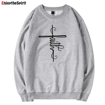 Enjoythespirit Faith Sweatshirt Women Long Sleeve Grey Autumn Hoodies Streetwear Autumn and Winter 2020 Sweatshirts Overisze
Enjoythespirit Faith Sweatshirt Women Long Sleeve Grey Autumn Hoodies Streetwear Autumn and Winter 2020 Sweatshirts Overisze