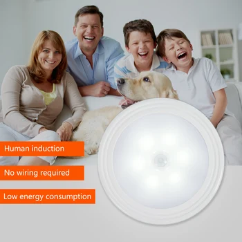6 LED PIR Body Motion Sensor Activated Wall Light Night Light Induction Lamp Closet Corridor Cabinet Battery LED Sensor Light
6 LED PIR Body Motion Sensor Activated Wall Light Night Light Induction Lamp Closet Corridor Cabinet Battery LED Sensor Light