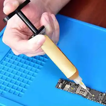 Aluminum Alloy Durable Needle Cylinder Type Push Rod Solder Flux Needle Booster Welding Oil Soldering Syringe Pusher
Aluminum Alloy Durable Needle Cylinder Type Push Rod Solder Flux Needle Booster Welding Oil Soldering Syringe Pusher