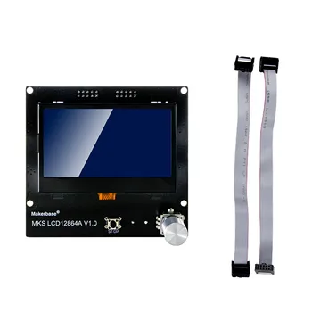 3D printer display MKS LCD12864A/B intelligent display LCD controller panel module compatible with Bigtree SKR V1.3
3D printer display MKS LCD12864A/B intelligent display LCD controller panel module compatible with Bigtree SKR V1.3