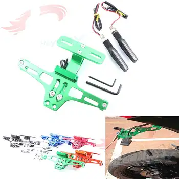 For KAWASAKI NINJA 400 Z650 Z900 Z1000 Motorcycle Rear License Plate Mount Holder and Turn Signal Light
For KAWASAKI NINJA 400 Z650 Z900 Z1000 Motorcycle Rear License Plate Mount Holder and Turn Signal Light