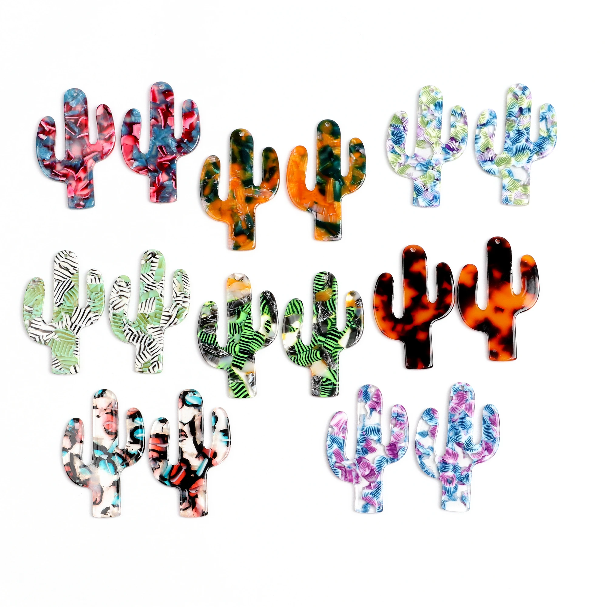 Tortoise Shell Earring Charms,Acetate Acrylic Cactus Shaped Pendants,Earrings Parts,Earring Findings,31mmx48mm,ACE236
Tortoise Shell Earring Charms,Acetate Acrylic Cactus Shaped Pendants,Earrings Parts,Earring Findings,31mmx48mm,ACE236