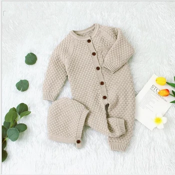 Baby Girl Romper Knitted Newborn Baby Clothes Romper With Hat Infant Toddler Jumpsuit For Kids Cotton Toddler Boys Jumpsuit 
Baby Girl Romper Knitted Newborn Baby Clothes Romper With Hat Infant Toddler Jumpsuit For Kids Cotton Toddler Boys Jumpsuit
