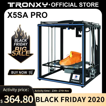 Tronxy Newest Upgraded X5SA PRO 3D Printer CoreXY DIY OSG Double Axis External Guide Rail and Titan Extruder Flexible Material
Tronxy Newest Upgraded X5SA PRO 3D Printer CoreXY DIY OSG Double Axis External Guide Rail and Titan Extruder Flexible Material