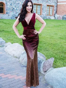 Charming Velvet Sequins Prom Party Dress Deep V-Neck A-Line Floor Sleeveless Backless Evening Formal Dress
Charming Velvet Sequins Prom Party Dress Deep V-Neck A-Line Floor Sleeveless Backless Evening Formal Dress