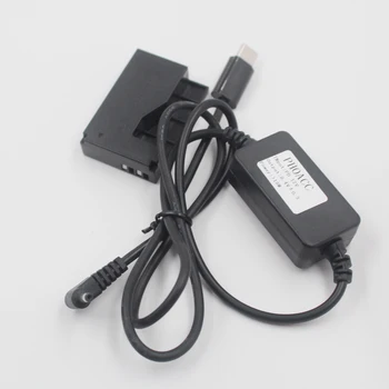 

USB C Power Cables PD 12V Adapter LP-E12 ACK-E15 Battery DR-E15 DC Coupler CA-PS700 for Canon EOS Rebel SL1 100D Digital Camera