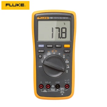 Fluke 17B + Automatic Aange DMM Aigital Multimeter 6000 Counts Temperature, Frequency, Current AC/DC Voltage, Resistance Tester
Fluke 17B + Automatic Aange DMM Aigital Multimeter 6000 Counts Temperature, Frequency, Current AC/DC Voltage, Resistance Tester