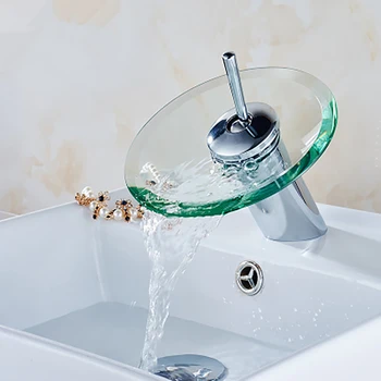 JUSHFO Waterfall Faucet Mixer Tap Chrome Polished Glass Edge Faucet Water Inlet Pipe Faucet For Sink Bathroom
JUSHFO Waterfall Faucet Mixer Tap Chrome Polished Glass Edge Faucet Water Inlet Pipe Faucet For Sink Bathroom