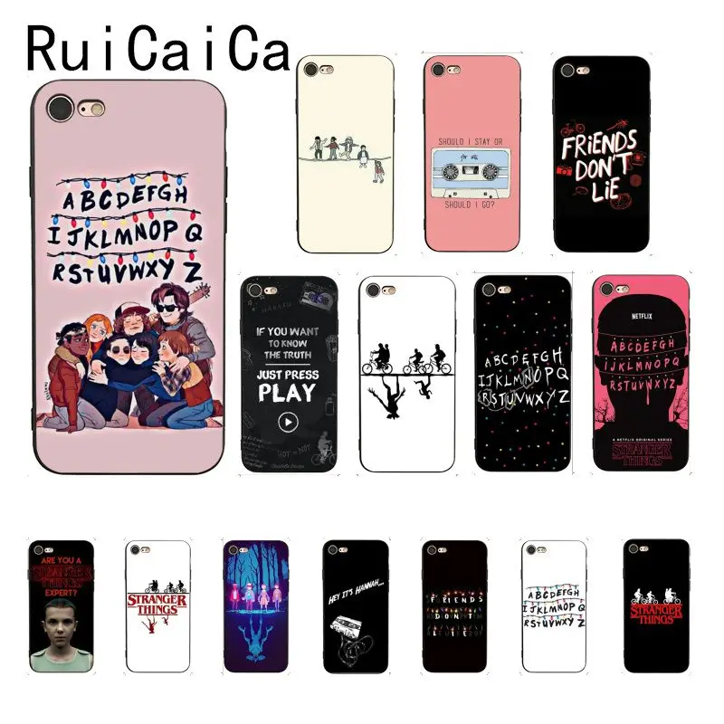 Ruicaica should stay should Stranger Things Colorful Cute Phone Case for iPhone 8 7 6 6S 6Plus X XS MAX 5 5S SE XR 10 Cover
Ruicaica should stay should Stranger Things Colorful Cute Phone Case for iPhone 8 7 6 6S 6Plus X XS MAX 5 5S SE XR 10 Cover