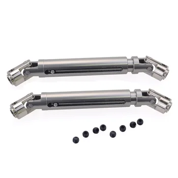 2PCS 1:10 for RGT 86100 Metal Drive Shaft Front/Rear Axle Universal Joint Transmission Shafts RC Cars Upgrade Parts,Grey
2PCS 1:10 for RGT 86100 Metal Drive Shaft Front/Rear Axle Universal Joint Transmission Shafts RC Cars Upgrade Parts,Grey