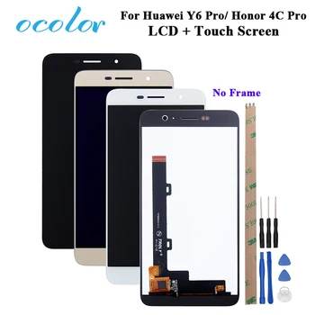 ocolor For Huawei Honor 4C Pro LCD TIT-L01 Display+Touch Screen Digitizer Assembly Replacement+Tools Adhesive For Huawei Y6 Pro