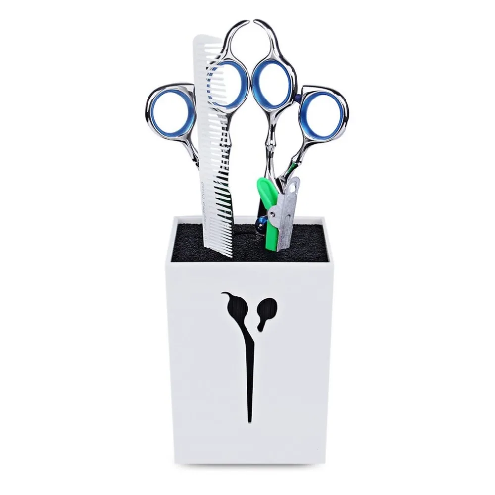Pro Hairdressing Scissors Holder Stand Case Large Capacity Salon Barber Scissors Hair Clips Storage Box Haircut Tool G0323
Pro Hairdressing Scissors Holder Stand Case Large Capacity Salon Barber Scissors Hair Clips Storage Box Haircut Tool G0323