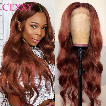 Cexxy Body Wave Colored Lace Front Human Hair Wigs for Women Brazilian Remy Human Hair Wigs 180 Density Lace Front Wig #33
Cexxy Body Wave Colored Lace Front Human Hair Wigs for Women Brazilian Remy Human Hair Wigs 180 Density Lace Front Wig #33