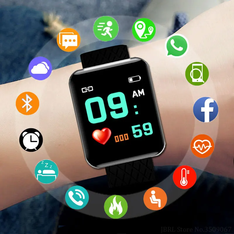 Multi-Dial Smartwatch IPX67 Waterproof Sports For Android IOS With Heart Rate Monitor Blood Pressure Functions Smart Watch Women
Multi-Dial Smartwatch IPX67 Waterproof Sports For Android IOS With Heart Rate Monitor Blood Pressure Functions Smart Watch Women
