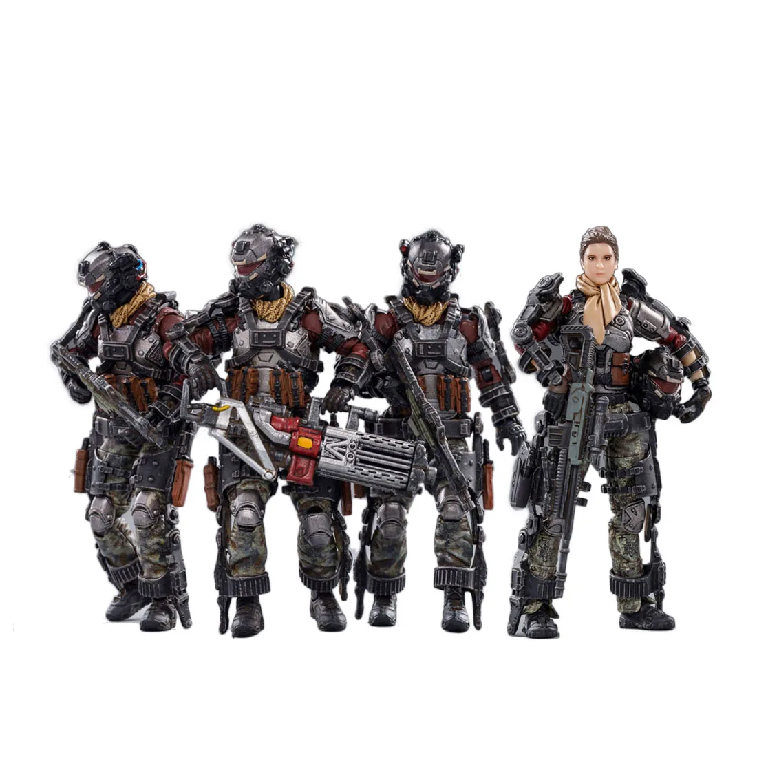 4Pcs 7.5cm 1/18 Soldier Model PVC Action Figure DIY Hand-painted Detachable Soldier Model
4Pcs 7.5cm 1/18 Soldier Model PVC Action Figure DIY Hand-painted Detachable Soldier Model