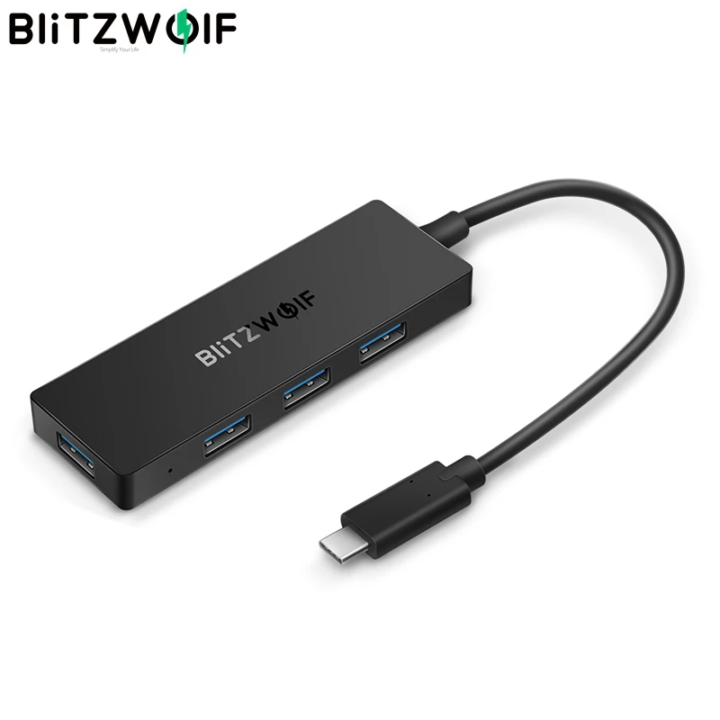 BlitzWolf Mini USB 3.0 HUB 4 Port Power Supply OTG with Micro USB Power Interface for MacBook-Laptop Tablet Computer OTG USB HUB
BlitzWolf Mini USB 3.0 HUB 4 Port Power Supply OTG with Micro USB Power Interface for MacBook-Laptop Tablet Computer OTG USB HUB