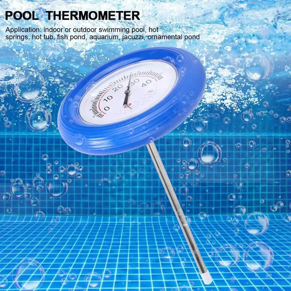 Swimming Pool SPA Floating Thermometer Water Temperature Gauge Dial Meter Device Thermometer Water Temperature Gauge Dial Meter
Swimming Pool SPA Floating Thermometer Water Temperature Gauge Dial Meter Device Thermometer Water Temperature Gauge Dial Meter