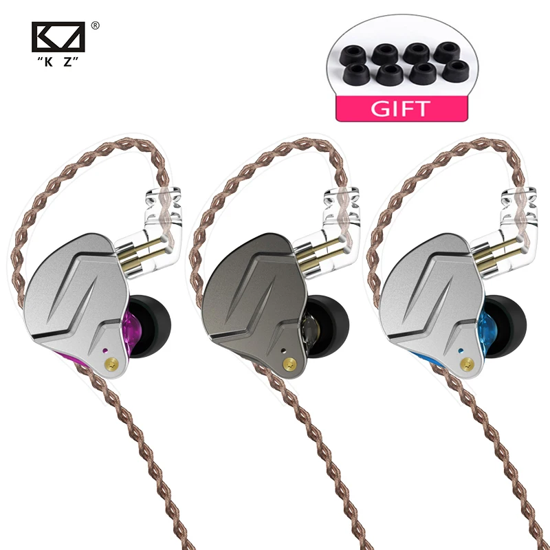 KZ ZSN Pro New 1DD+1BA Hybrid Technology In-Ear Earphone Detachable Noise Cancelling HiFi Earbuds
KZ ZSN Pro New 1DD+1BA Hybrid Technology In-Ear Earphone Detachable Noise Cancelling HiFi Earbuds