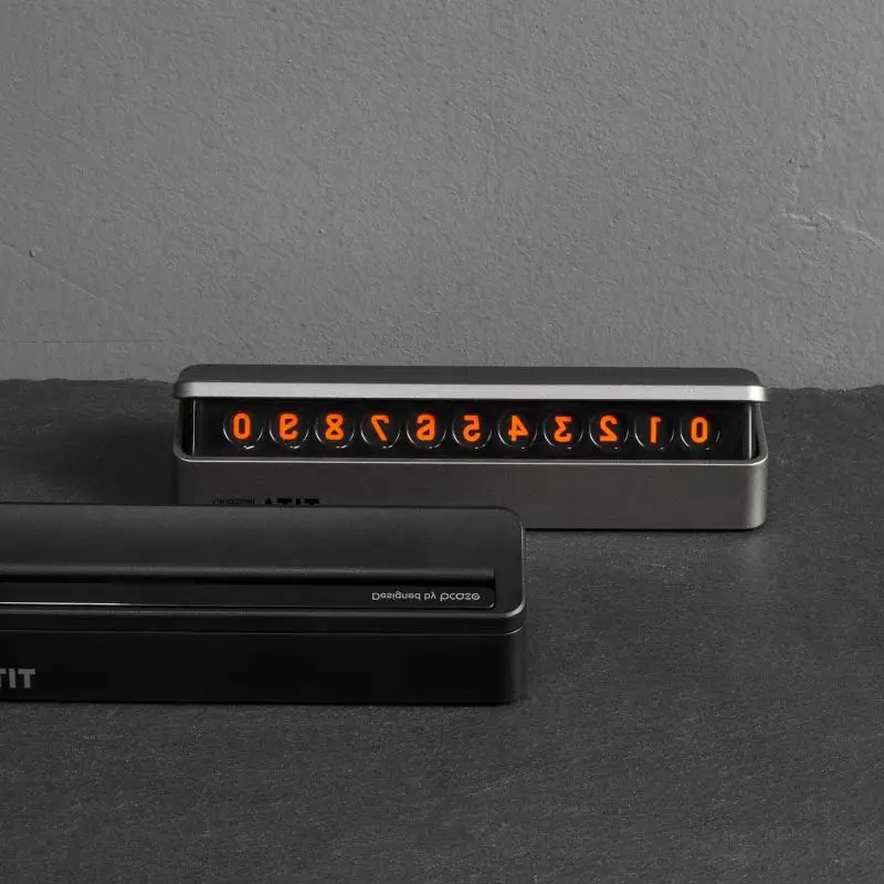 Bcase Tita Temporary Stop Sign Car Parking Card Car Mounted-Hidden Number Move License Plate Stereo Two 
Bcase Tita Temporary Stop Sign Car Parking Card Car Mounted-Hidden Number Move License Plate Stereo Two