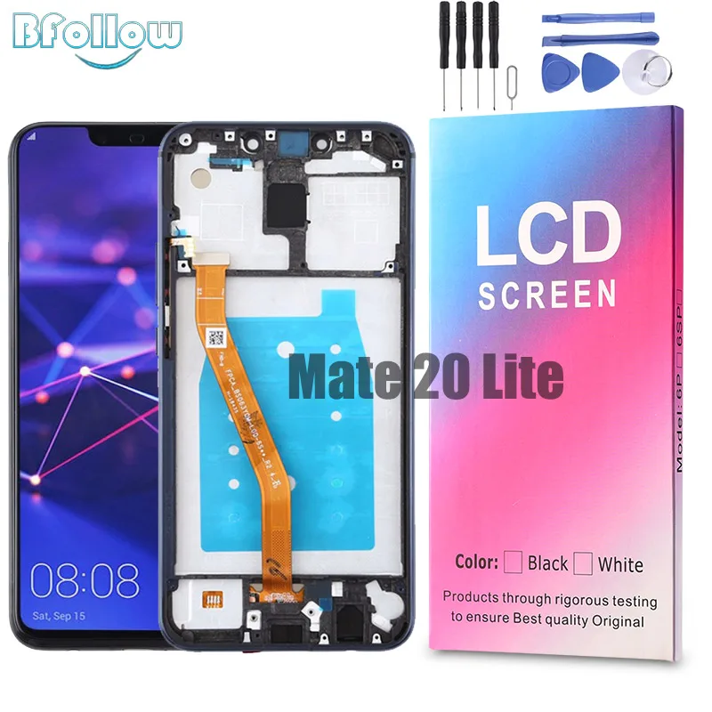 BFOLLOW Original LCD Display for Huawei Mate 20 Lite AAA Digitizer Assembly Screen Replacement Fix Tool
BFOLLOW Original LCD Display for Huawei Mate 20 Lite AAA Digitizer Assembly Screen Replacement Fix Tool