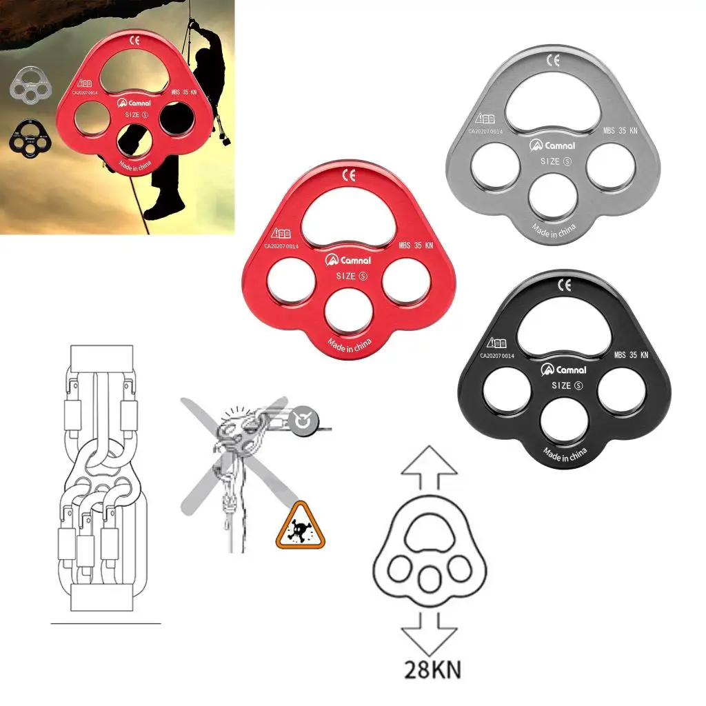 Climbing Aluminum Bear Paw Rigging Multi Anchor Plate For Multi-point Anchoring Outdoor Sports Climbing Tool
Climbing Aluminum Bear Paw Rigging Multi Anchor Plate For Multi-point Anchoring Outdoor Sports Climbing Tool