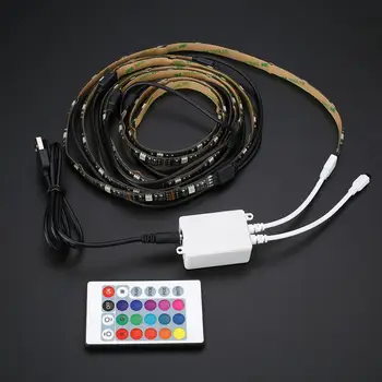LED Strip Light W/Controller USB TV Background Decor String RGB Home Mood
LED Strip Light W/Controller USB TV Background Decor String RGB Home Mood