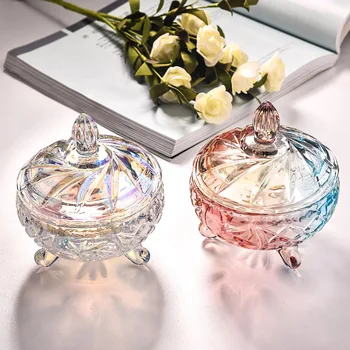 Nordic Vintage Crystal Storage Tank Creative Clear Glass Candy Tea Storage Jars Practical Snack Fresh Cans Kitchen Decorations
Nordic Vintage Crystal Storage Tank Creative Clear Glass Candy Tea Storage Jars Practical Snack Fresh Cans Kitchen Decorations