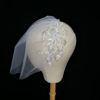 Birdcage veil Blusher Veil hair Beaded Fascinator Hair Accessory wedding Lace Headband veil, Bridal hair piece
Birdcage veil Blusher Veil hair Beaded Fascinator Hair Accessory wedding Lace Headband veil, Bridal hair piece