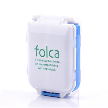 Creative Pill Storage Box Compact Portable 8 Grid Fold Kit Medicine Box Drugs For Travel
Creative Pill Storage Box Compact Portable 8 Grid Fold Kit Medicine Box Drugs For Travel