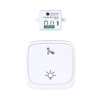 Bakeey 433MHz Wireless Smart Switch Remote Control Spontaneous Electric Smart Switch for Home Office Smart Home Accessories
Bakeey 433MHz Wireless Smart Switch Remote Control Spontaneous Electric Smart Switch for Home Office Smart Home Accessories