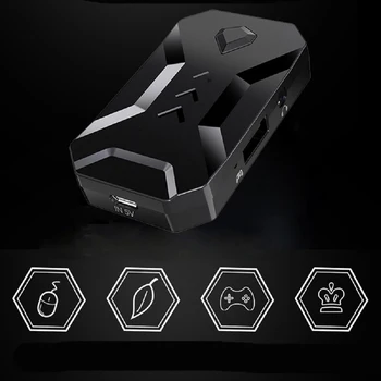 Portable Keyboard and Mouse Converter Adapter For Support Android IOS Switch XBOX For PS3 Game Console Video Games Accessories
Portable Keyboard and Mouse Converter Adapter For Support Android IOS Switch XBOX For PS3 Game Console Video Games Accessories