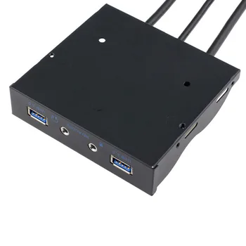 USB 3.0 2-Port 3.5 Inch Metal Front Panel USB Hub with 1 HD Audio Output Port+1 Microphone Input Port UND Sale
USB 3.0 2-Port 3.5 Inch Metal Front Panel USB Hub with 1 HD Audio Output Port+1 Microphone Input Port UND Sale