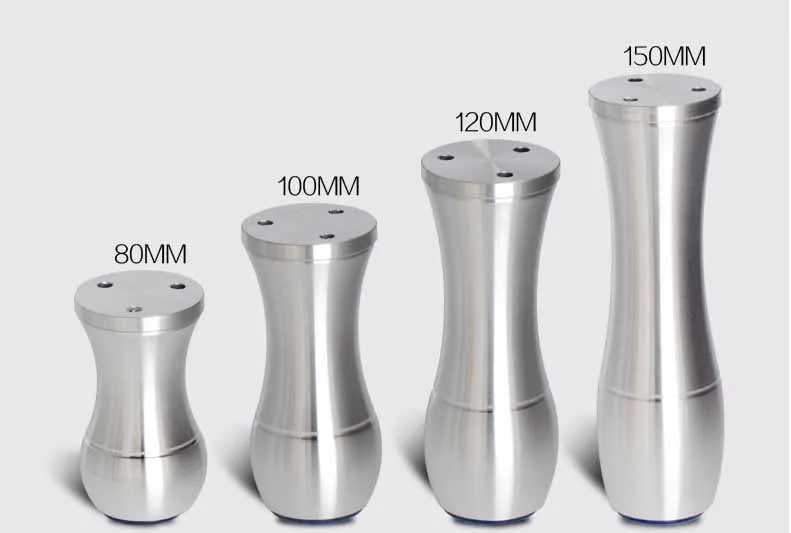Description Picture 3 of itemHome Room Furniture Legs Extra-thick Metal Furniture Leg Adjustable Height Cabinet Feet European Sofa Chair Bed Table Legs