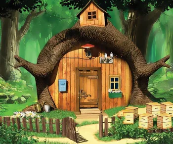 Masha Bear House Forest photo backdrop High quality Computer print kids birthday party background
Masha Bear House Forest photo backdrop High quality Computer print kids birthday party background