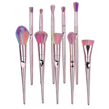 10pcs Colorful Face Foundation Metal Makeup Brushes Cosmetic Power Eyeshadow Blush Make Up Brush Kit Maquiagem Cotton Gift Set
10pcs Colorful Face Foundation Metal Makeup Brushes Cosmetic Power Eyeshadow Blush Make Up Brush Kit Maquiagem Cotton Gift Set