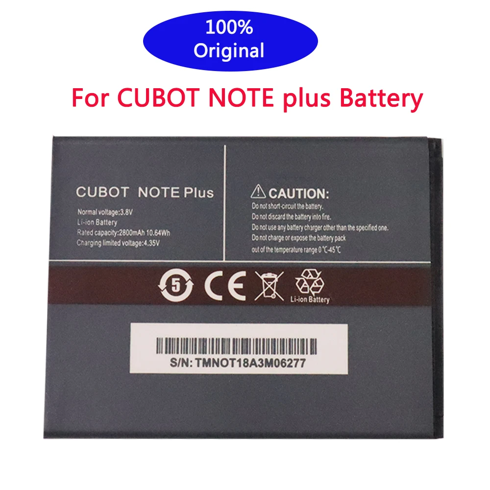 100% New Original for CUBOT Note PLus Battery 2800mAh Replacement backup battery For CUBOT Note PLus Cell Phone
100% New Original for CUBOT Note PLus Battery 2800mAh Replacement backup battery For CUBOT Note PLus Cell Phone