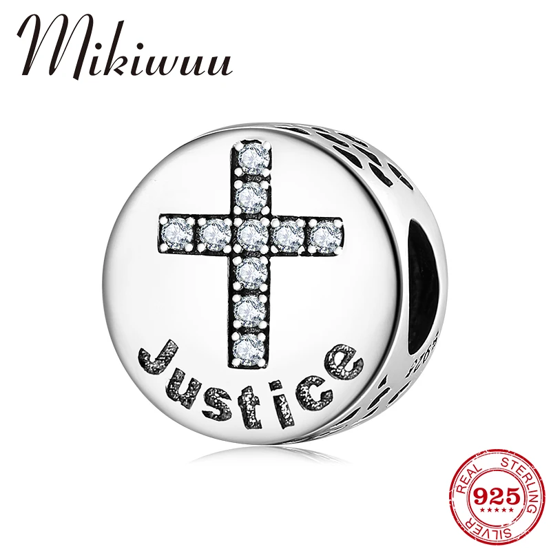 Hot New 925 Sterling Silver Morality of justice Cross Beads Charm with Clear CZ fits Original Pandora Braceelts DIY Jewelry
Hot New 925 Sterling Silver Morality of justice Cross Beads Charm with Clear CZ fits Original Pandora Braceelts DIY Jewelry