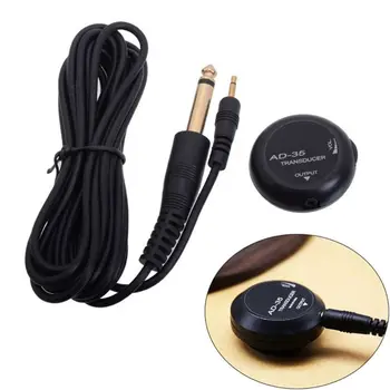 1 Pc Acoustic Instrument Soundboard Piezo Pickup Transducer Guitar for Ukulele Violin Banjo Cello Harp Viola Accessories
1 Pc Acoustic Instrument Soundboard Piezo Pickup Transducer Guitar for Ukulele Violin Banjo Cello Harp Viola Accessories