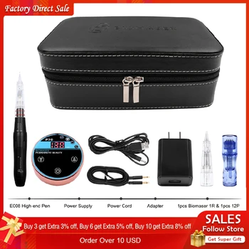 Biomaser Microblading Machine Kit Digital Tattoo Machine Strong Motor for Eyebrow Lips Permanent Makeup With Cartridge Needle
Biomaser Microblading Machine Kit Digital Tattoo Machine Strong Motor for Eyebrow Lips Permanent Makeup With Cartridge Needle